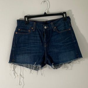 Levi’s Raw Hem Shorts